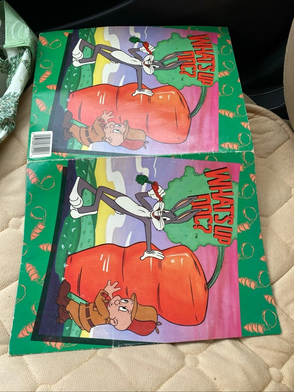 Looney Tunes Bugs Bunny Mead Folder Portfolio Vintage 1989